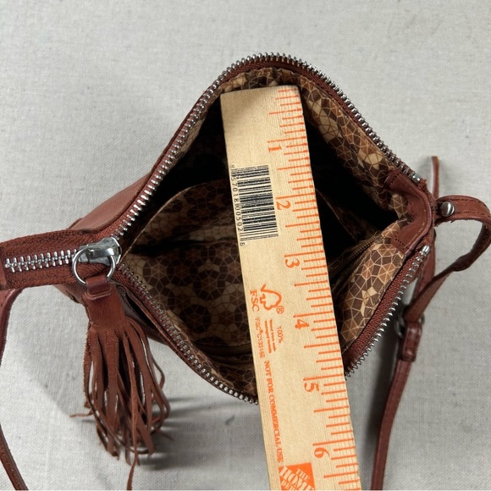 Hobo‎ Original Genuine Leather Shoulder Pocketbook Tassel Western Clutch Supple - Picture 8 of 9